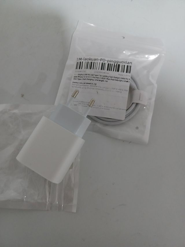 Cargador lighting- tipo C Compatible