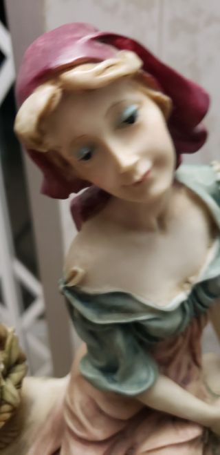 Figura grande novios de resina