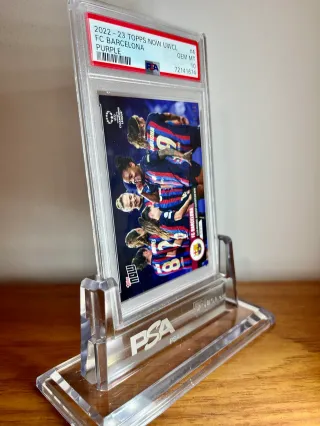 ⚽ Cromo FC Barcelona 👉 PSA 10 - POP 1