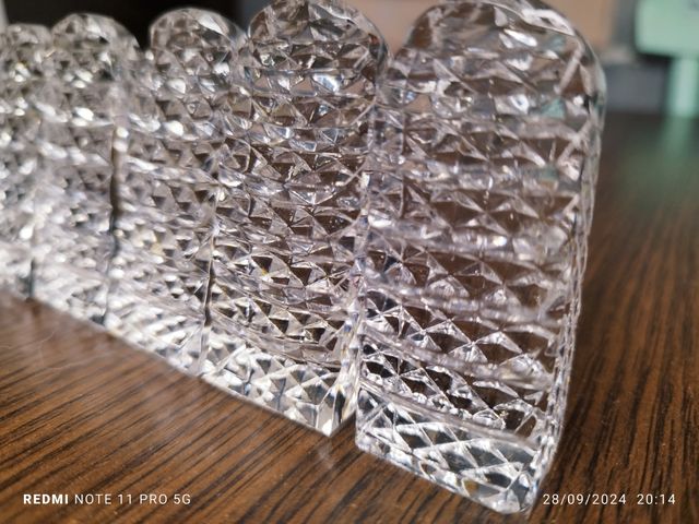 POSA-CUBIERTOS CRISTAL ANTIGUOS