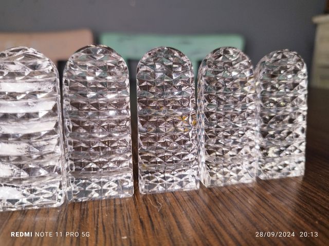 POSA-CUBIERTOS CRISTAL ANTIGUOS