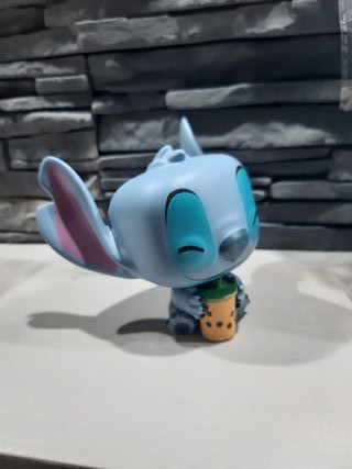 Figurina Stitch e asciughino 35x70 peluche Stitch