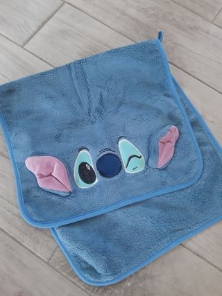 Figurina Stitch e asciughino 35x70 peluche Stitch