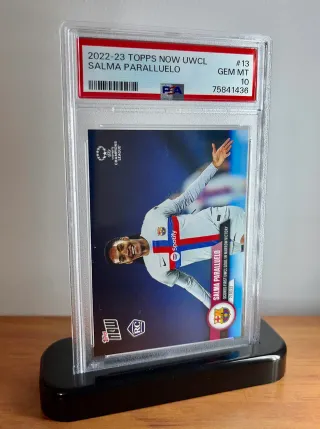 ⚽ Cromo Salma Paralluelo #13 👉 PSA 10