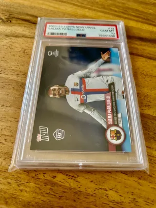 ⚽ Cromo Salma Paralluelo #13 👉 PSA 10