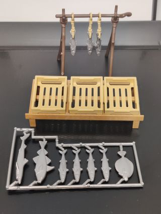 Puesto pescado mercado Belén Playmobil