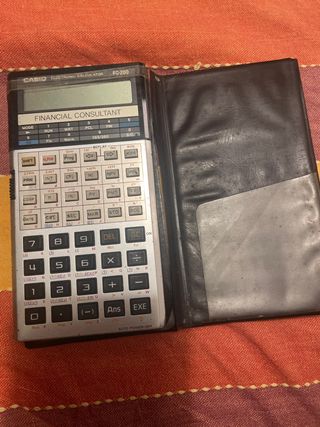 CALCULADORA FINANCIERA CASIO FC-200