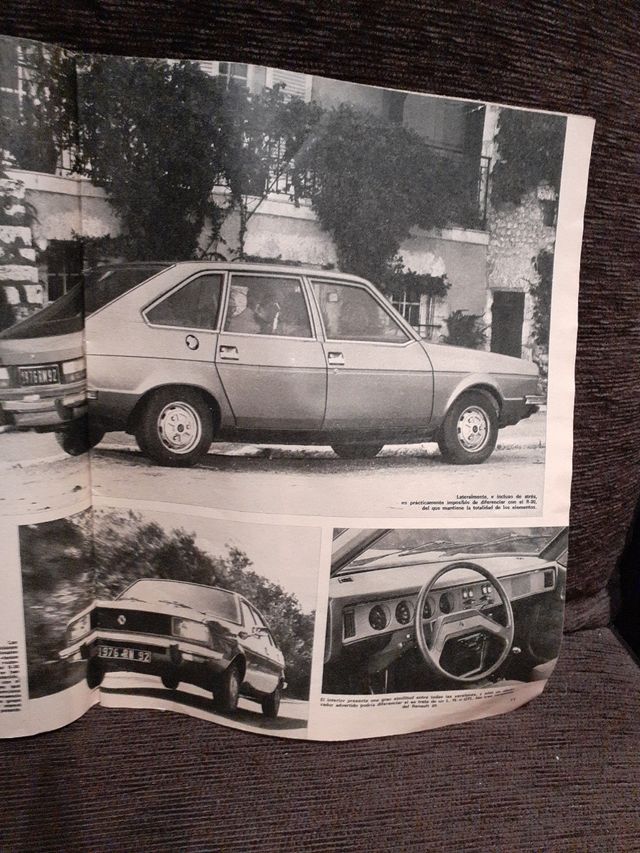 Velocidad revista del motor N° 743. 1975