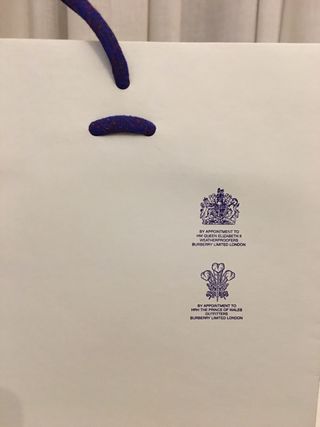 Busta originale Burberry
