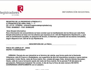Terreno en venta