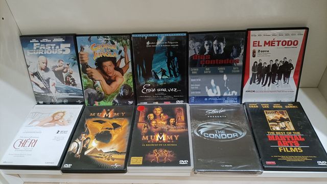 DVD --- PELICULAS A 3€