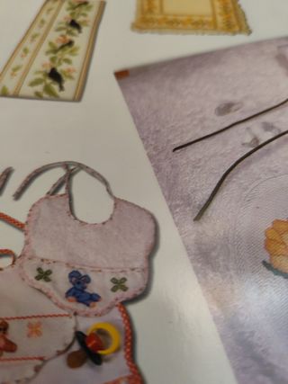 Labores sencillas punto de Cruz