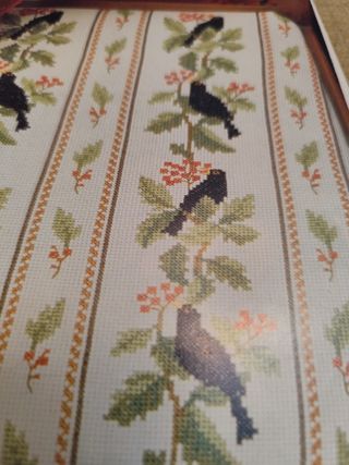 Labores sencillas punto de Cruz