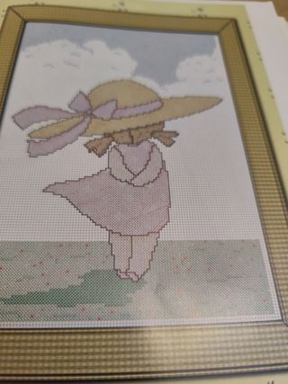 Labores sencillas punto de Cruz