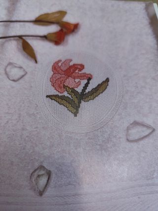 Labores sencillas punto de Cruz