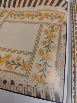 Labores sencillas punto de Cruz