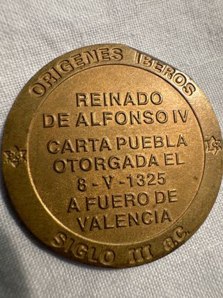Medalla Conmemorativa Origenes Iberos 
