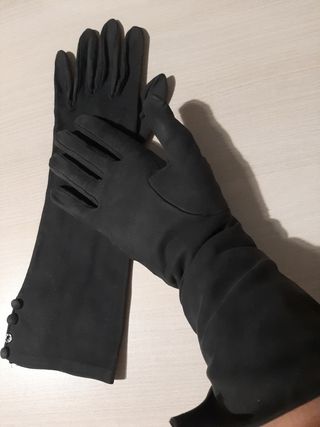 GUANTE LARGO DE PIEL