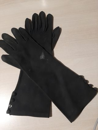 GUANTE LARGO DE PIEL