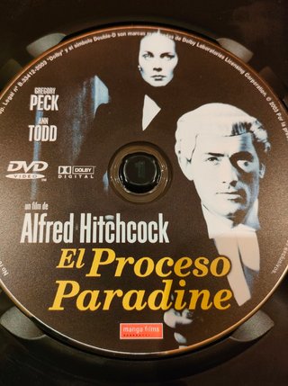 EL PROCESO PARADINE DVD