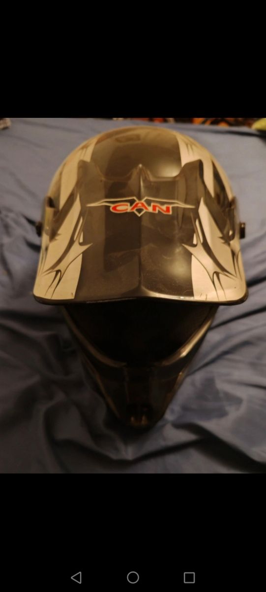 Casco moto motocross