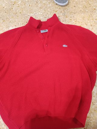 Jersey Lacoste rojo