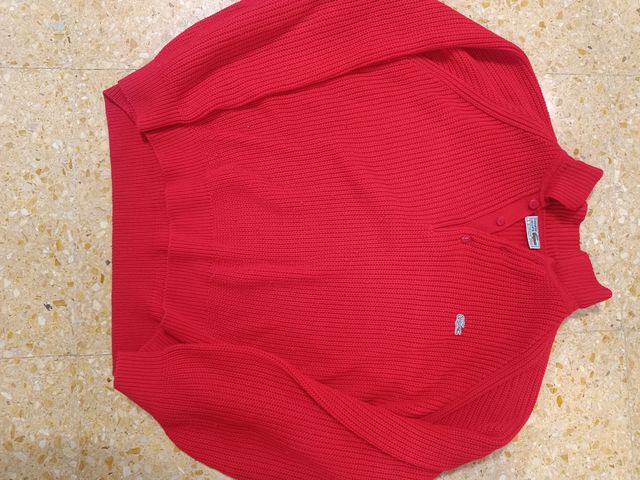 Jersey Lacoste rojo