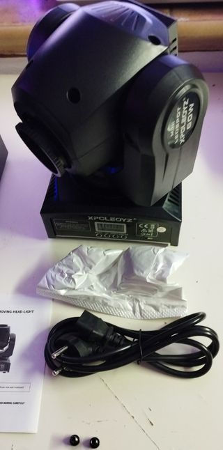 x2 CABEZAS MÓVILES BEAM 60W GOBOS 
