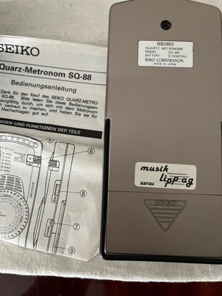 Metronomo Seiko