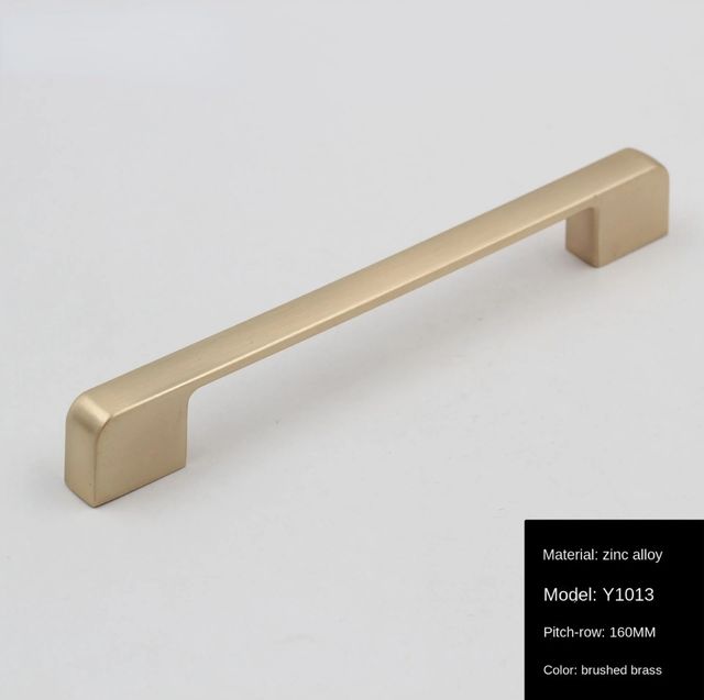 10 Tiradores dorados