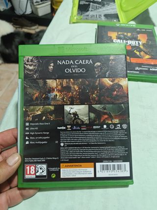 Sombras de guerra x box one