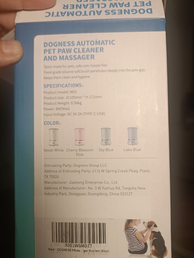 Mascota,DESISFECTA Y LIMPIA PATITAS