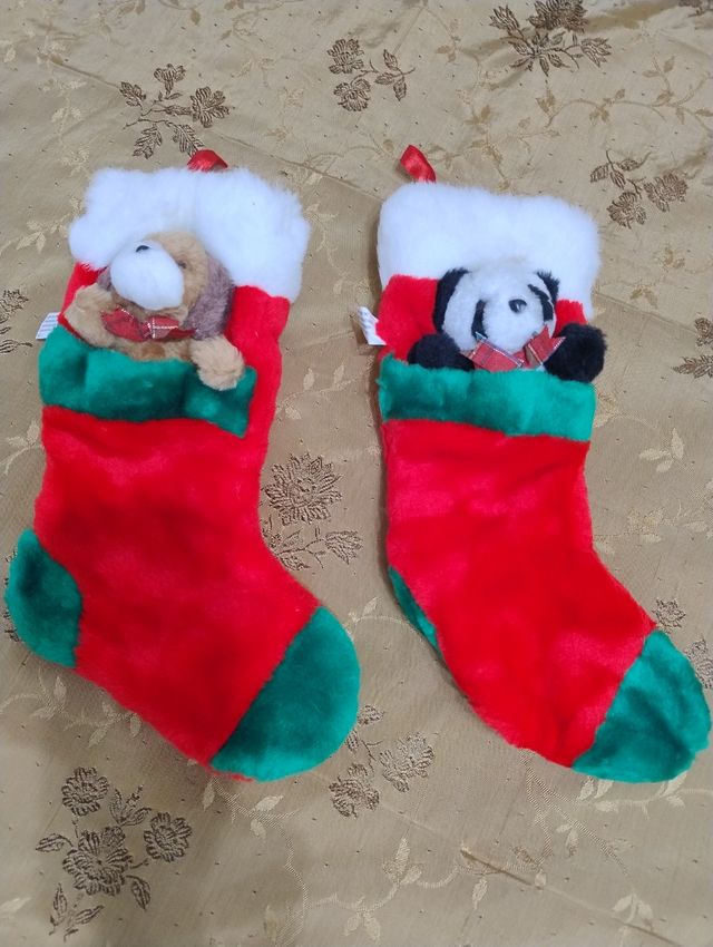 Coppia bellissime Calze natalizie