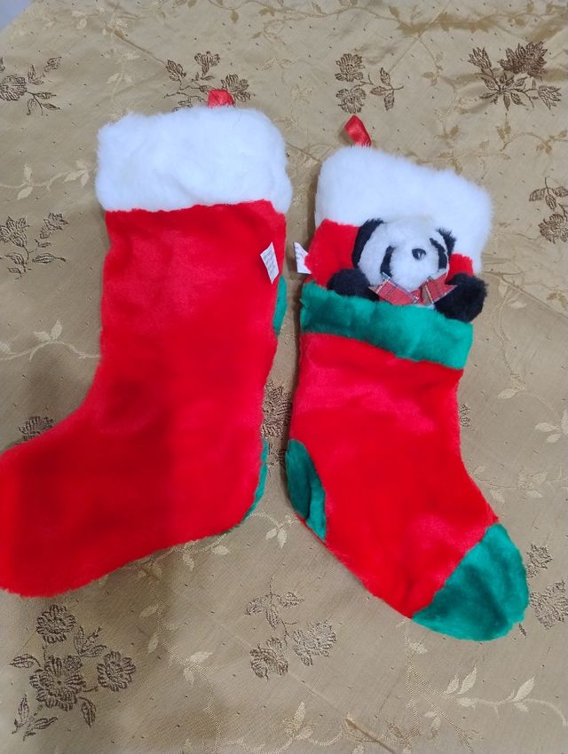 Coppia bellissime Calze natalizie