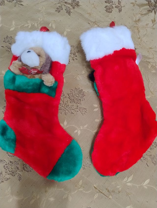 Coppia bellissime Calze natalizie