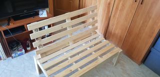 Sofá rinconera jardín