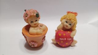 Statuette bambini vintage (11 pezzi)