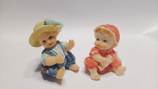 Statuette bambini vintage (11 pezzi)