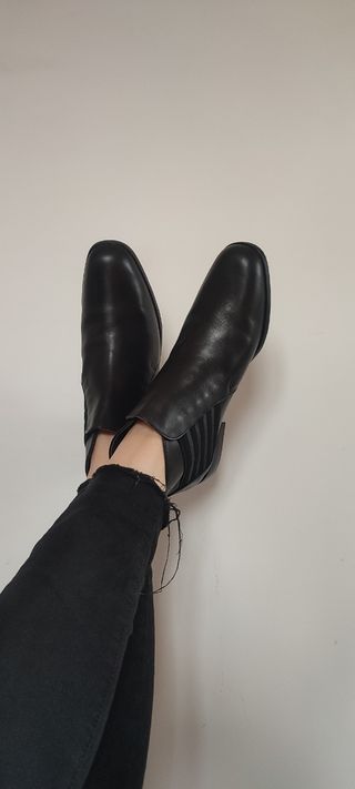 Botines de piel