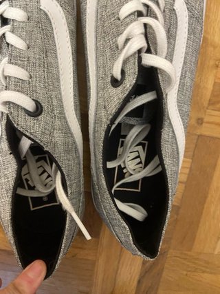 Vans grises talla 39