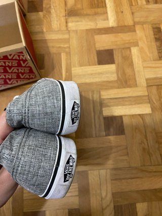 Vans grises talla 39