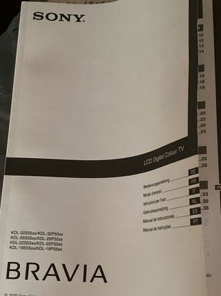 TV 32’ SONY BRAVIA