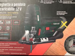 Sierra de calar 12V + cargador + batería 12V NUEVA