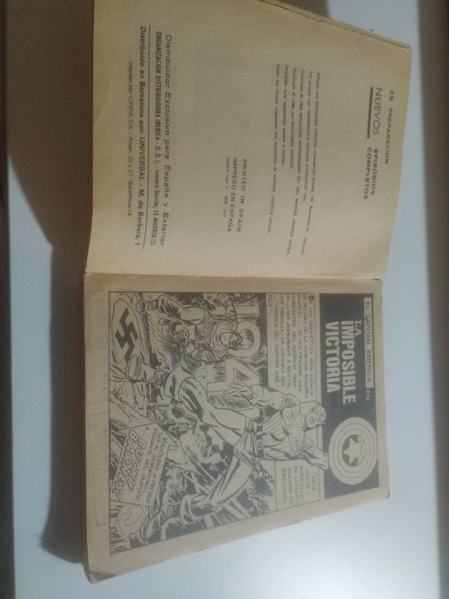 Taco Vértice Capitán América núm 13