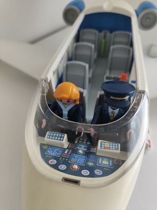 Avión playmobil grande