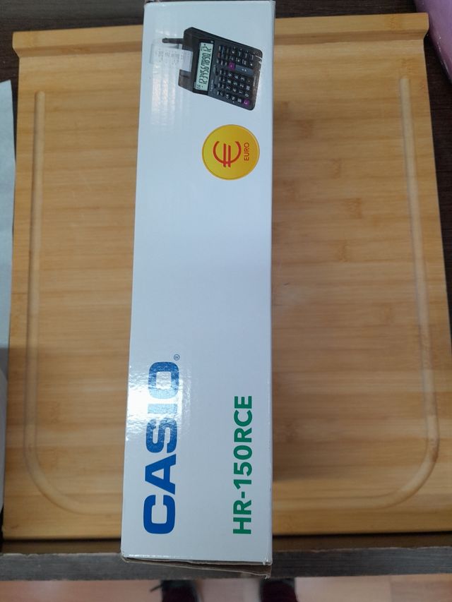 Impresora calculadora Casio.