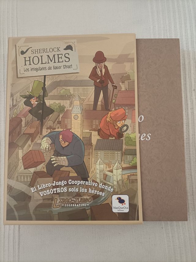 Libro juego Sherlock Holmes