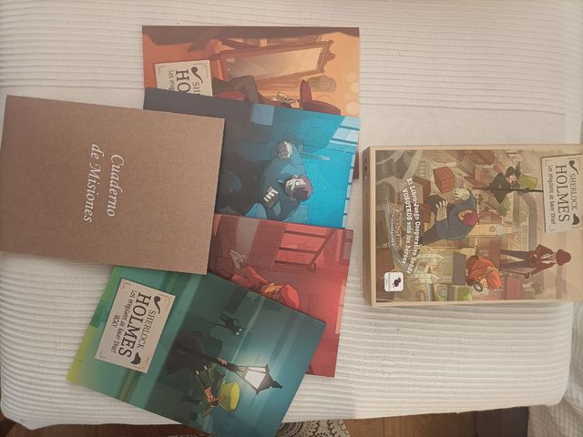 Libro juego Sherlock Holmes