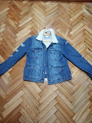 Chaqueta vaquera borreguito