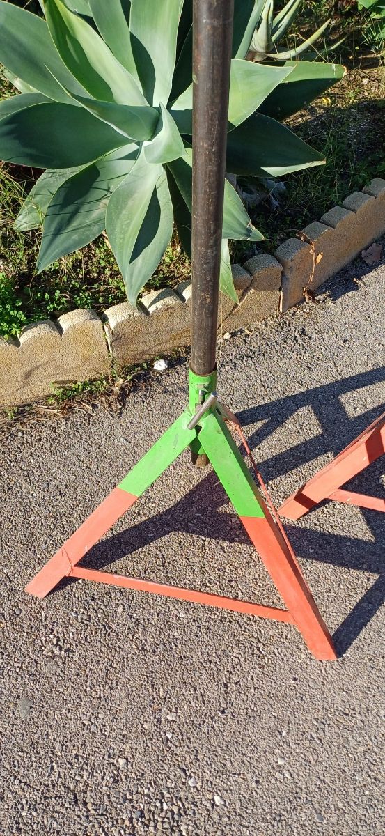 Caballetes de hierro